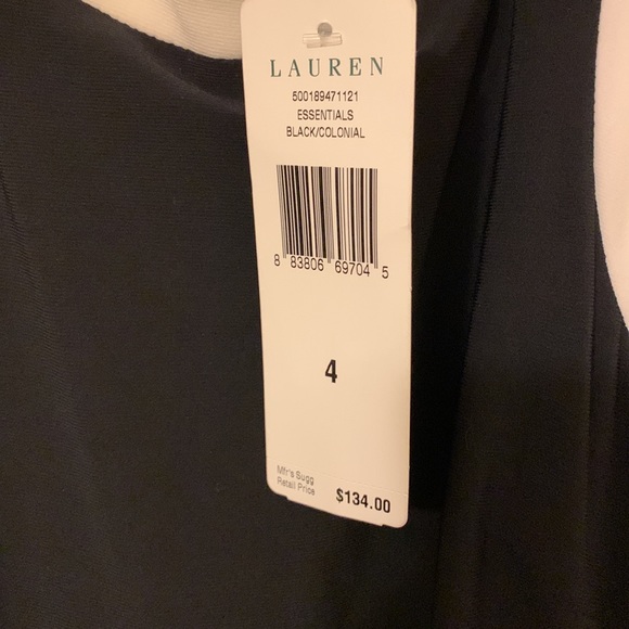 Ralph Lauren black and white sheath dress - Picture 5 of 6